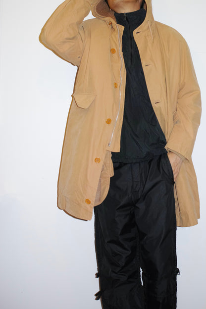 Helmut Lang 00s Cotton HOODED MODS COAT WITH LINER Size S