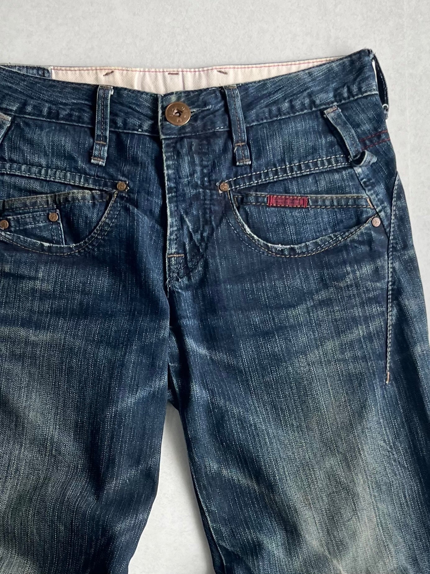 Marithe + Francois Girbaud Blue Gimmick Denim Jeans Size 40