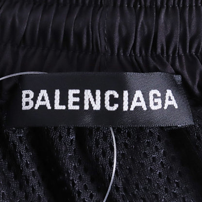 Balenciaga 21SS Black Nylon Zipped Hem Track Pants Size 48