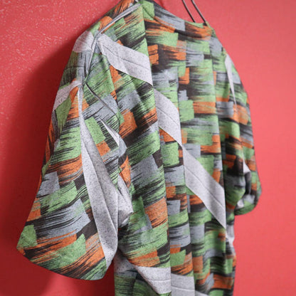 Issey Miyake Asymmetric Diagonal Pleated Pattern Size M