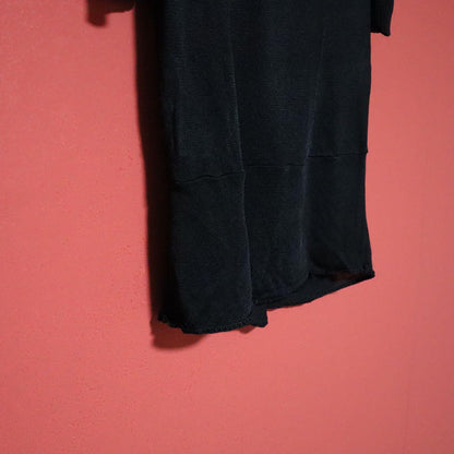 Comme des Garcons tricot Black Rayon Short Sleeve Size FREE