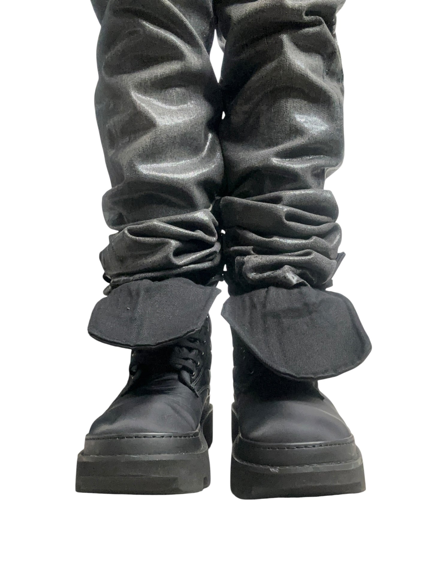 Rick Owens DRKSHDW SS24 Mega Tooth Army Boots Size EU 43