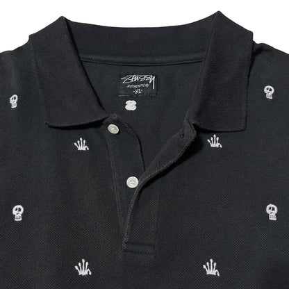 Stussy 00s S/S Polo Shirt Size XL