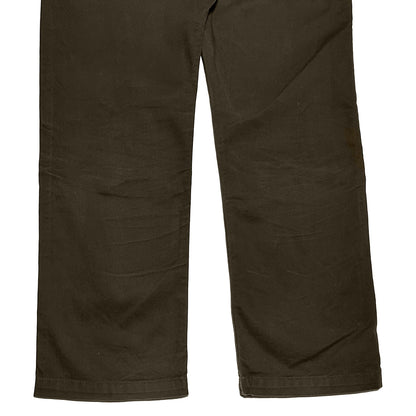 COMME DES GARCONS HOMME AW07 Cotton Trousers Brown Size S