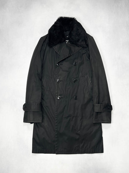CABANE de ZUCCa F/W2007 Fur Collar Double Coat Size S