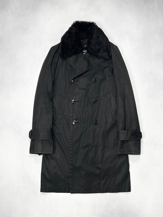 CABANE de ZUCCa F/W2007 Fur Collar Double Coat Size S