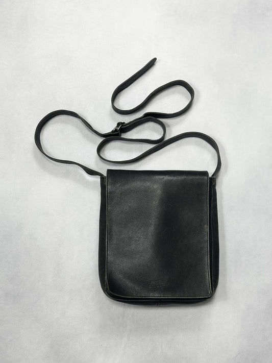 Jean Paul Gaultier classic postman bag Black