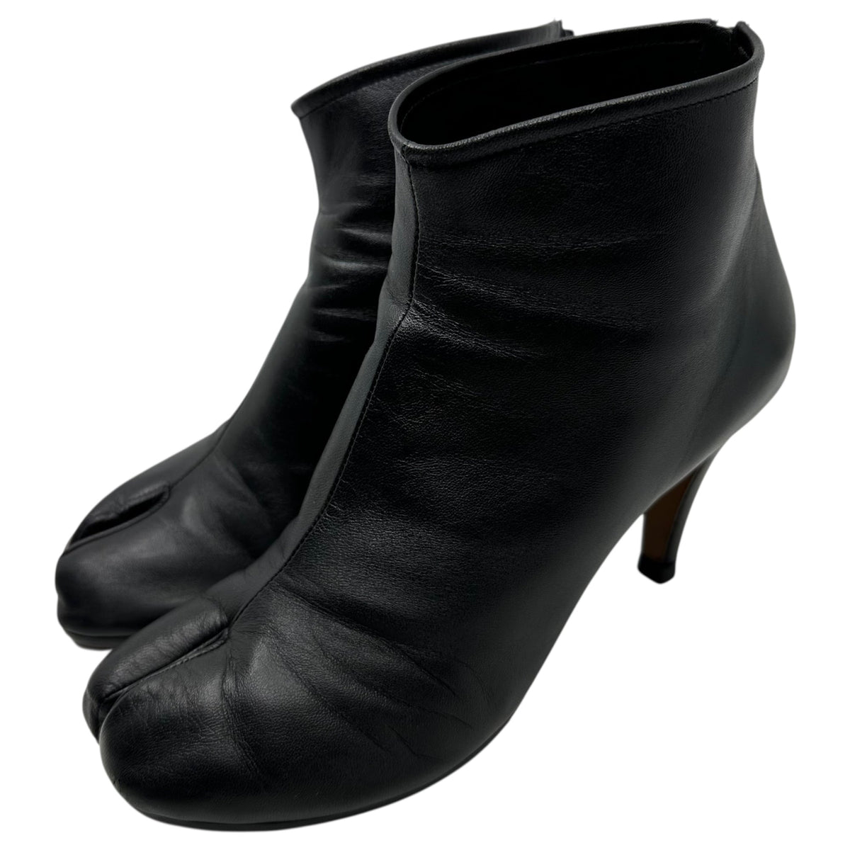 MAISON MARGIELA 19AW Tabi Stiletto Ankle Boots Black Size 37