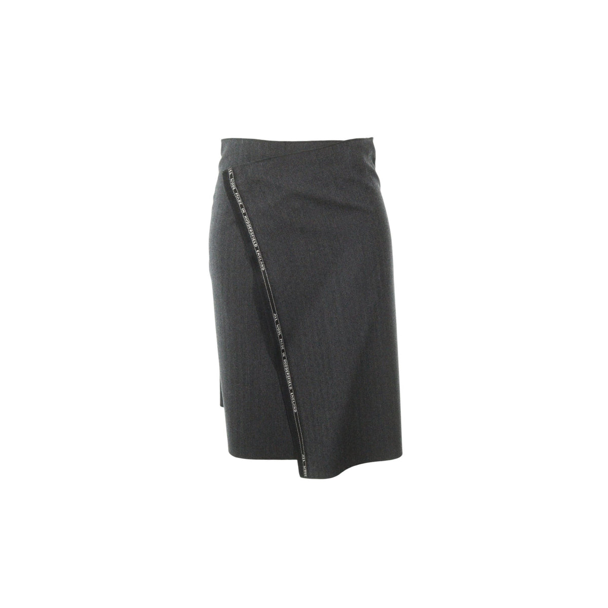Maison Martin Margiela 1997 A/W Gray Wool Skirt Size 38