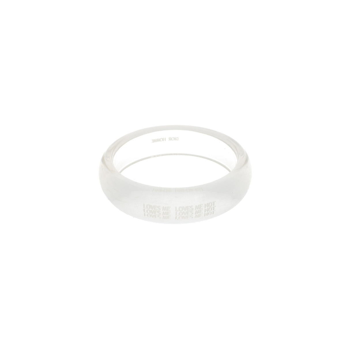 Dior HOMME 2007 S/S Clear Bracelet