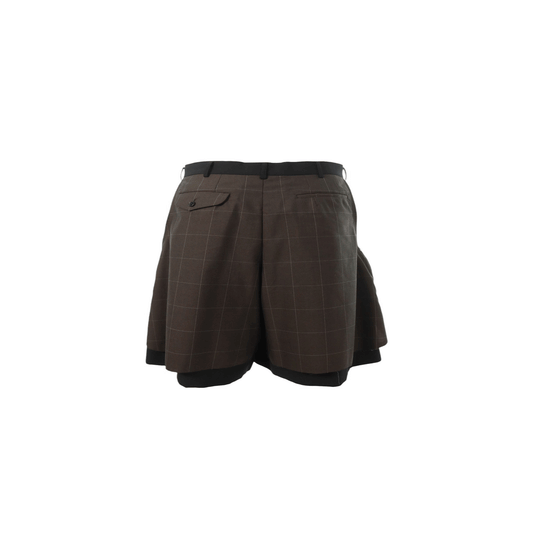 COMME des GARCONS HOMME PLUS 2017 S/S Wool Shorts Size M