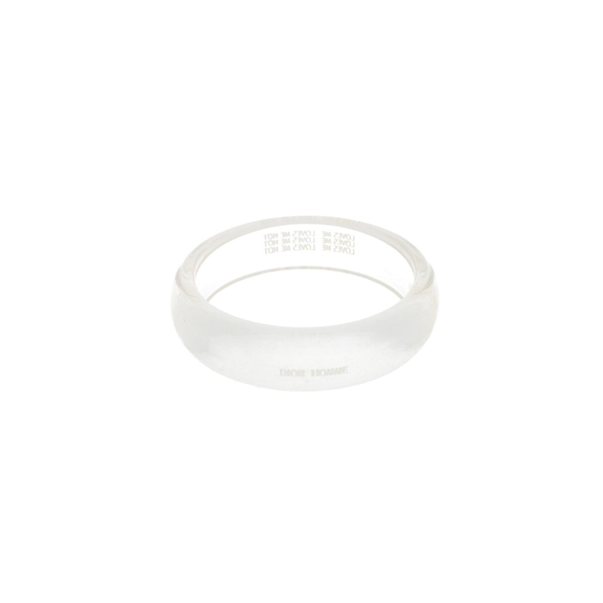 Dior HOMME 2007 S/S Clear Bracelet