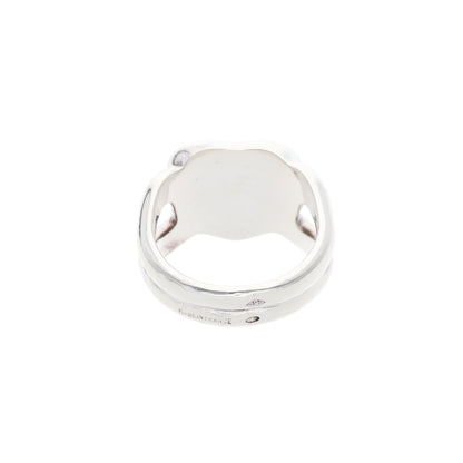 Hermes HERMÈS 925 Silver Gold Ring