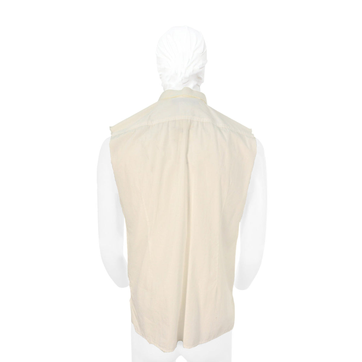 RAF SIMONS 1999 S/S Cotton White Long Sleeve Shirt