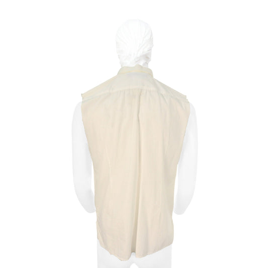 RAF SIMONS 1999 S/S Cotton White Long Sleeve Shirt
