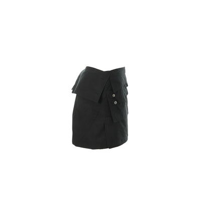 UNDERCOVER 2013 A/W Cotton Midi Skirt Black Size 2