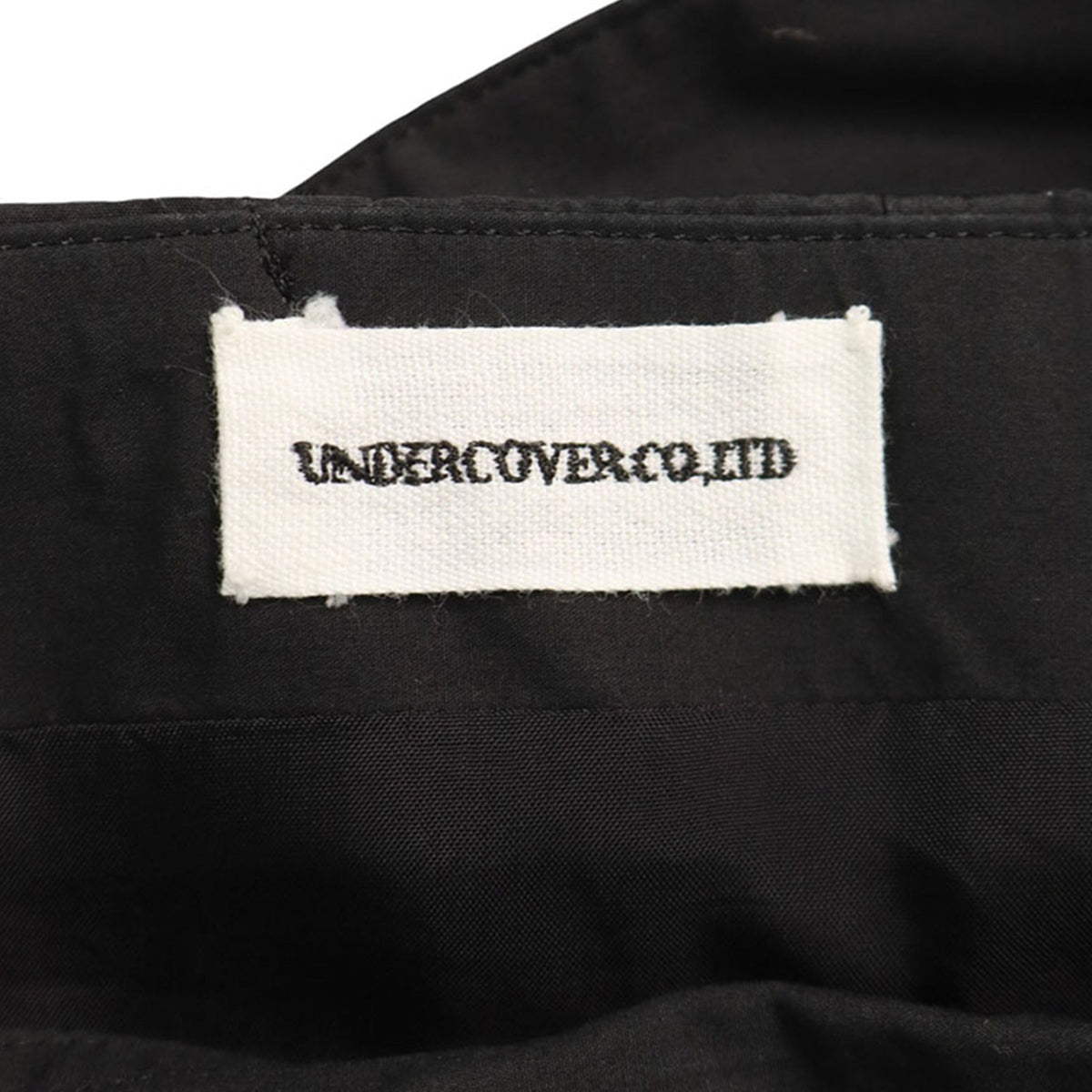 UNDERCOVER 2013 A/W Cotton Midi Skirt Black Size 2