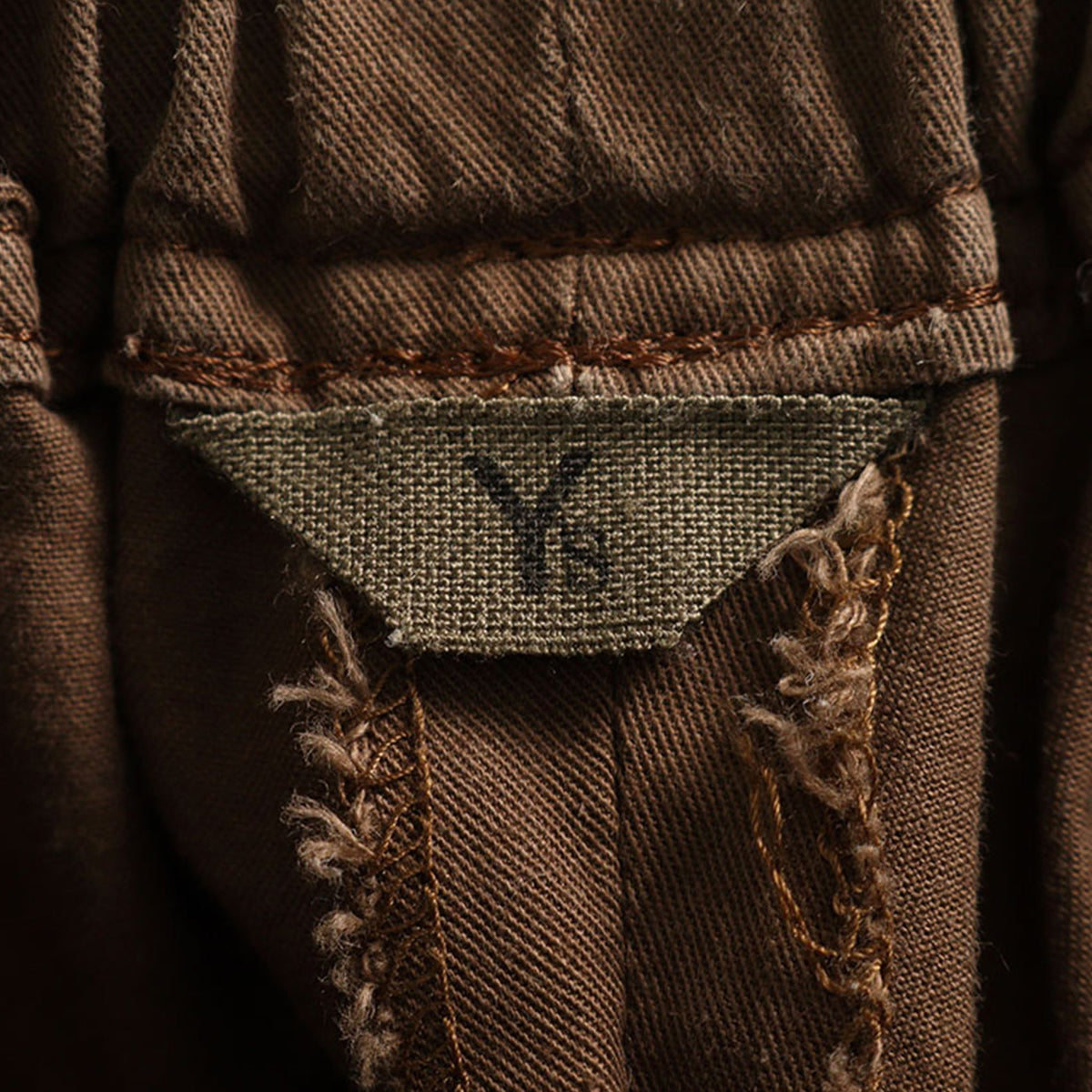 Yohji Yamamoto Y’s Brown Cotton Pants