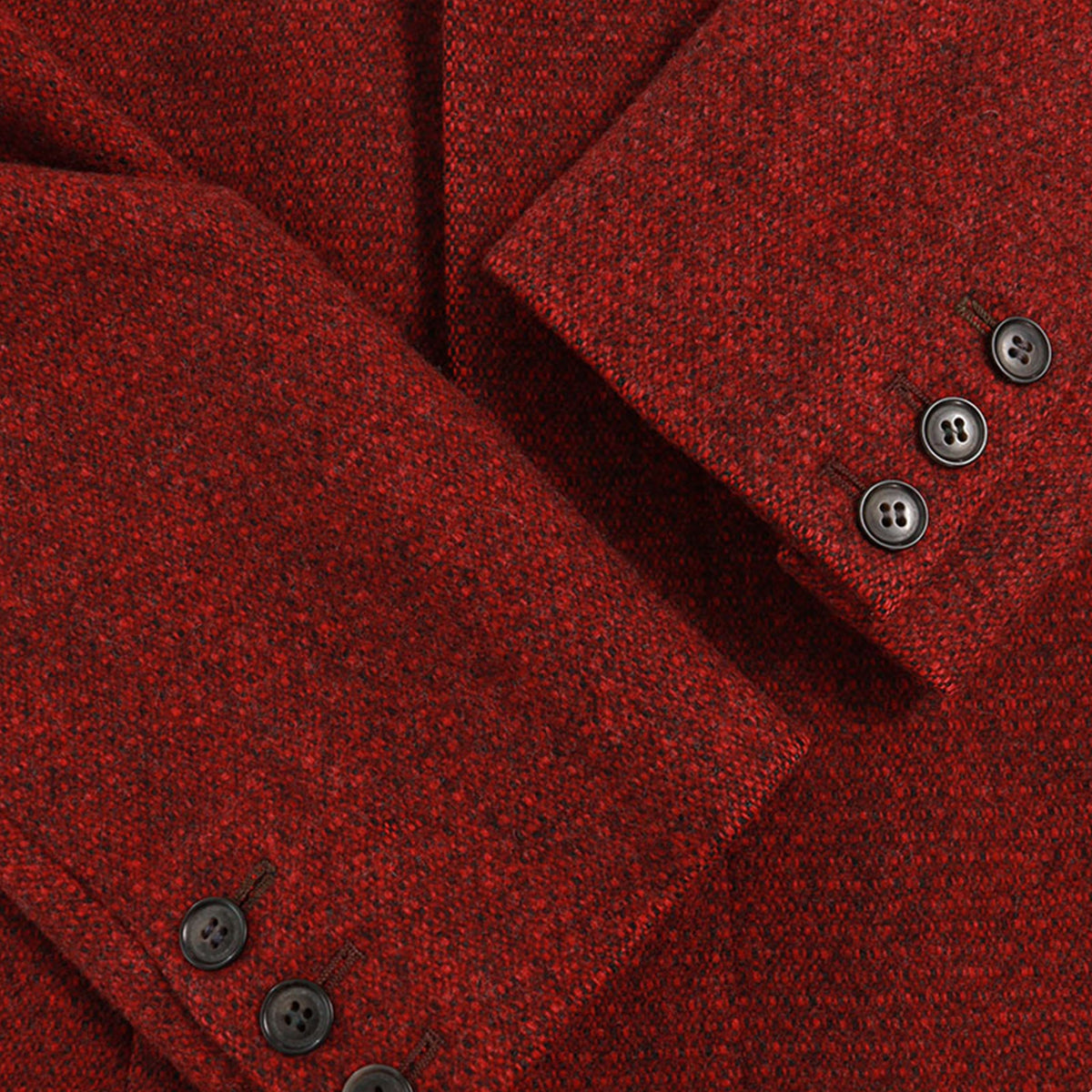 RAF SIMONS 1999 A/W Bordeaux Wool Coat Size 46