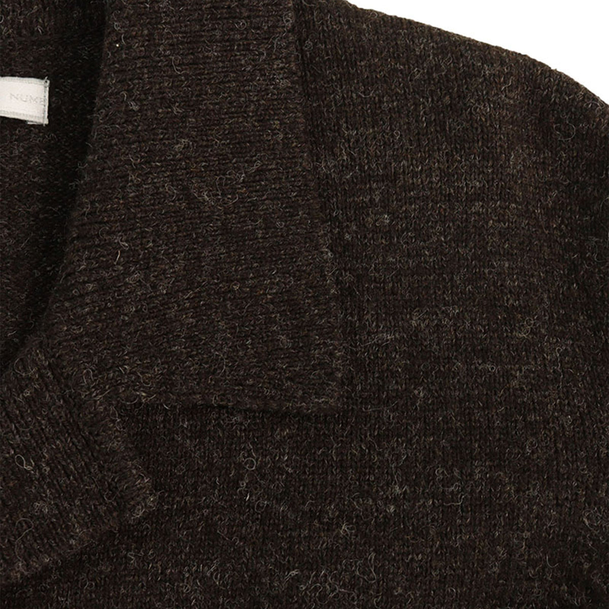 NUMBER (N)INE 2002AW Brown Wool Knit Sweater Size 2