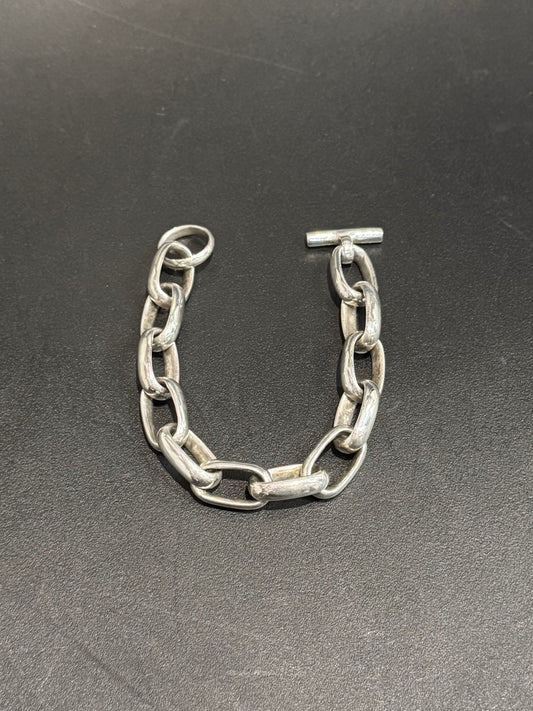 Vintage rebellionsouris Sterling Silver Bracelet Size 22CM