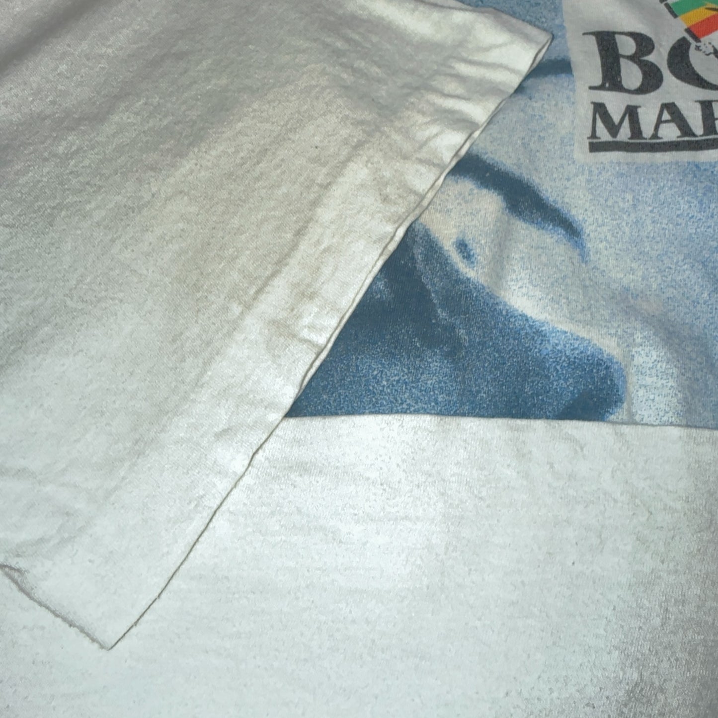 BOB MARLEY Vintage Iconic Photo Print T-Shirt Size XL