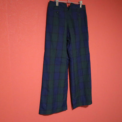 Comme des Garcons tricot 02SS Black Watch Check Wide Size M