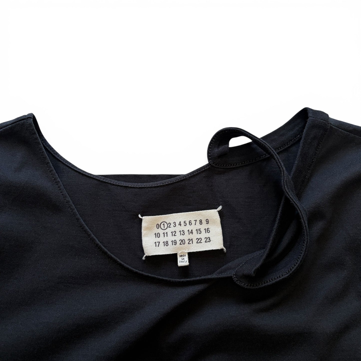 Maison Margiela Black Long Sleeve Shirt Size S