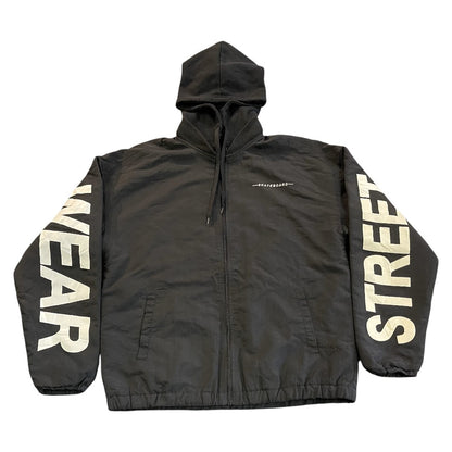 Vision Streetwear Hooded Jacket Black Size L