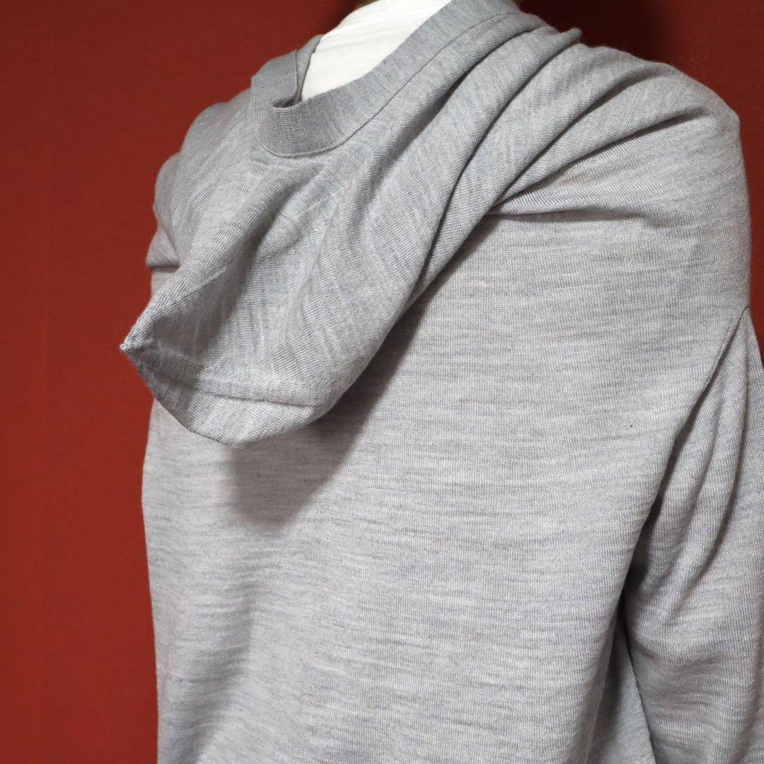 Comme des Garcons 25SS Asymmetrical Hooded Cardigan Size S