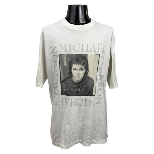 MICHAEL JACKSON 90s Vintage HIStory King of Pop Size XL