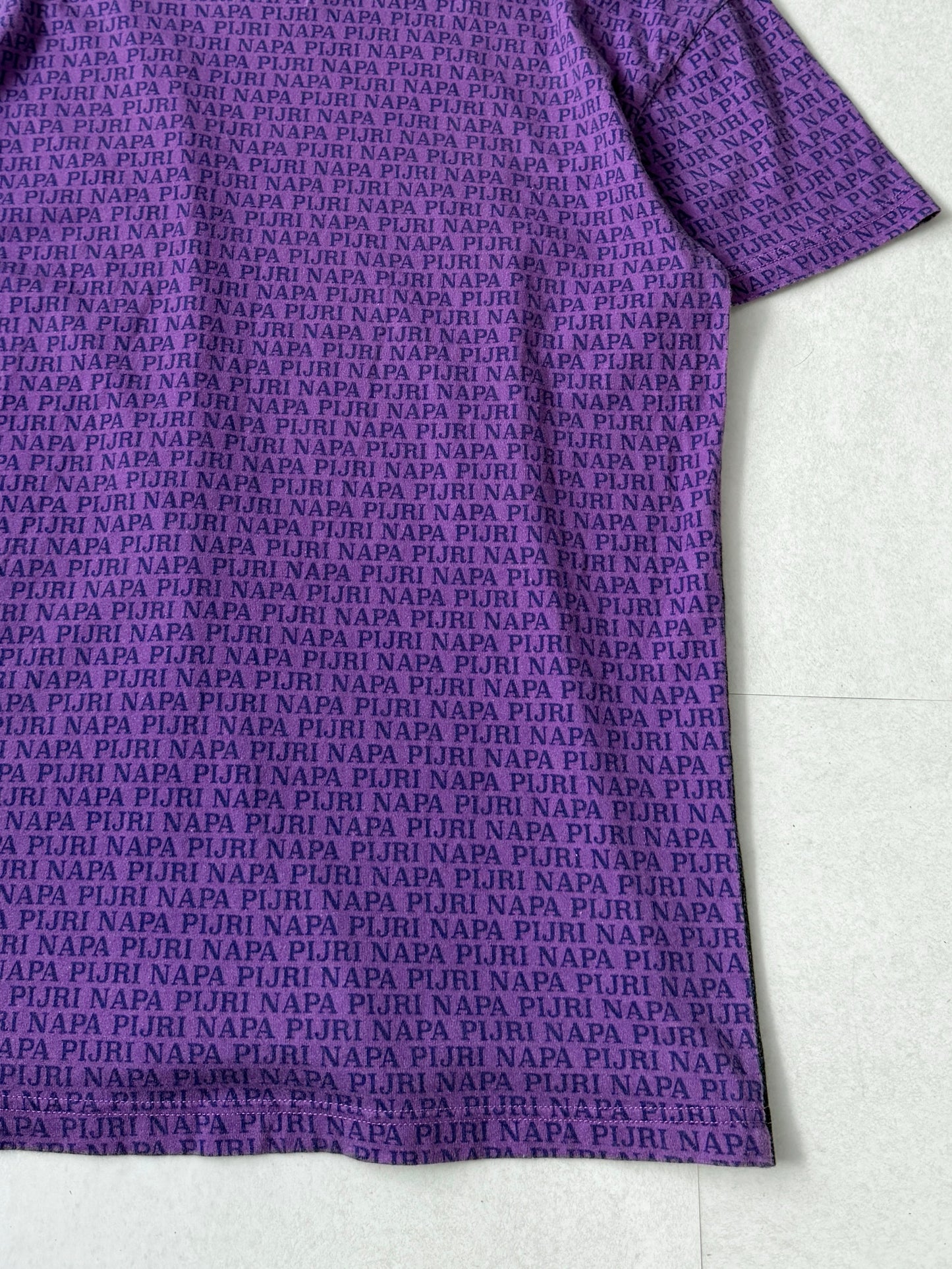 Martine Rose x Napapijri Purple Cotton T-Shirt Size M