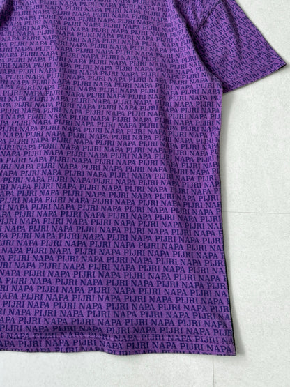 Martine Rose x Napapijri Purple Cotton T-Shirt Size M