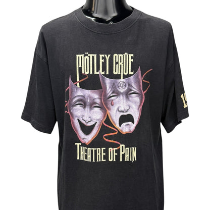 MOTLEY CRUE 90s Theatre Of Pain T-Shirt Size XL