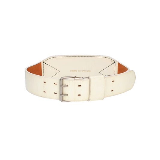 COMME des GARCONS Off-White Adjustable Wide Belt