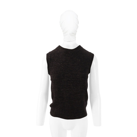 Maison Martin Margiela Wool/Linen Vest Gray Size L