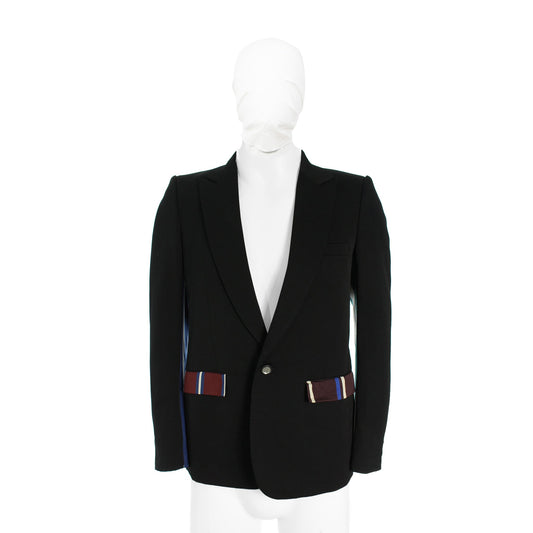 NUMBER (N)INE 2006 S/S Wool Cotton Silk Jacket Multi Size 2