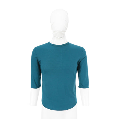 RAF SIMONS 00 S/S Poly Viscose T-Shirt Emerald Size 48