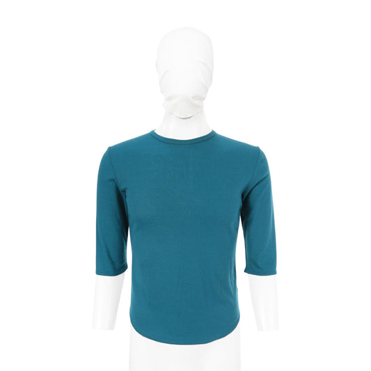 RAF SIMONS 00 S/S Poly Viscose T-Shirt Emerald Size 48