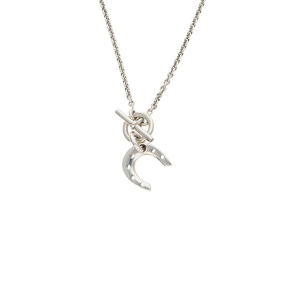 Hermes HERMÈS 2010s Silver Gold Necklace Size 38MM