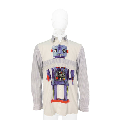 COMME des GARCONS SHIRT Cotton Long Shirt Multi Size M