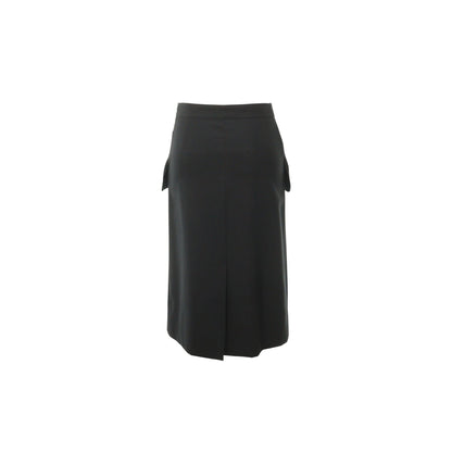 Maison Martin Margiela 2003 S/S Black Wool Skirt Size 38