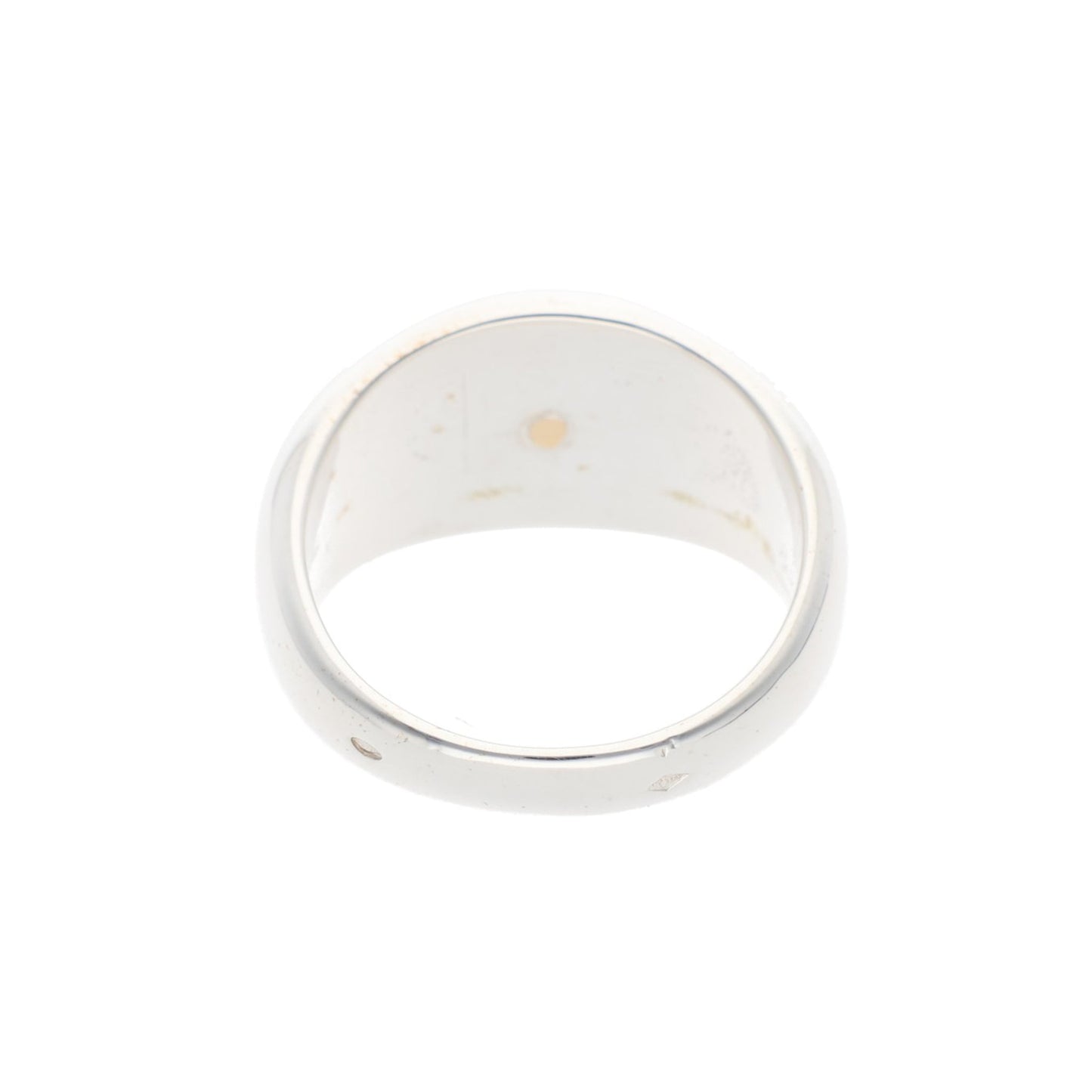 Hermes HERMÈS 925/750 Silver Gold Ring