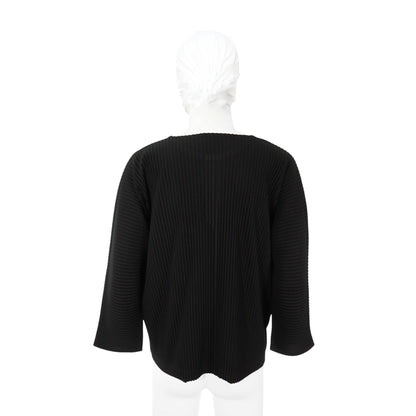 Issey Miyake HOMME PLISS 2018S/S Polyester Long Sleeve Shirt Size 2
