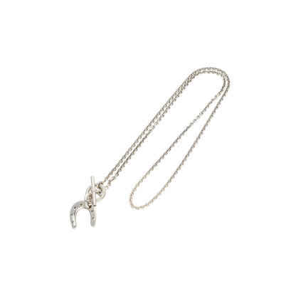Hermes HERMÈS 2010s Silver Gold Necklace Size 38MM