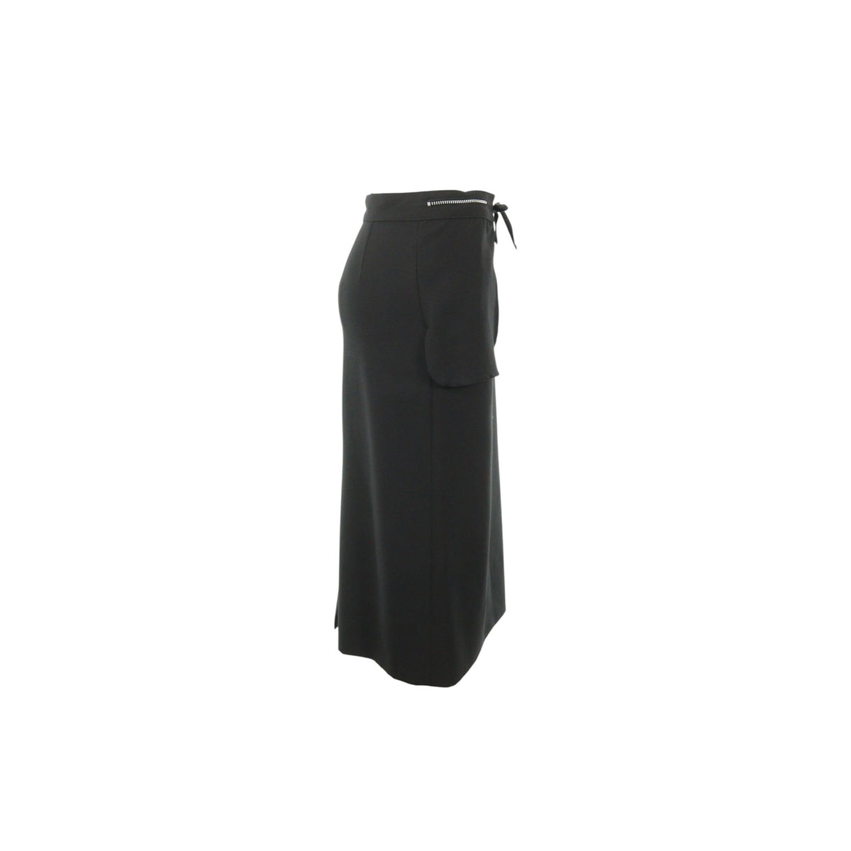 Maison Martin Margiela 2003 S/S Black Wool Skirt Size 38