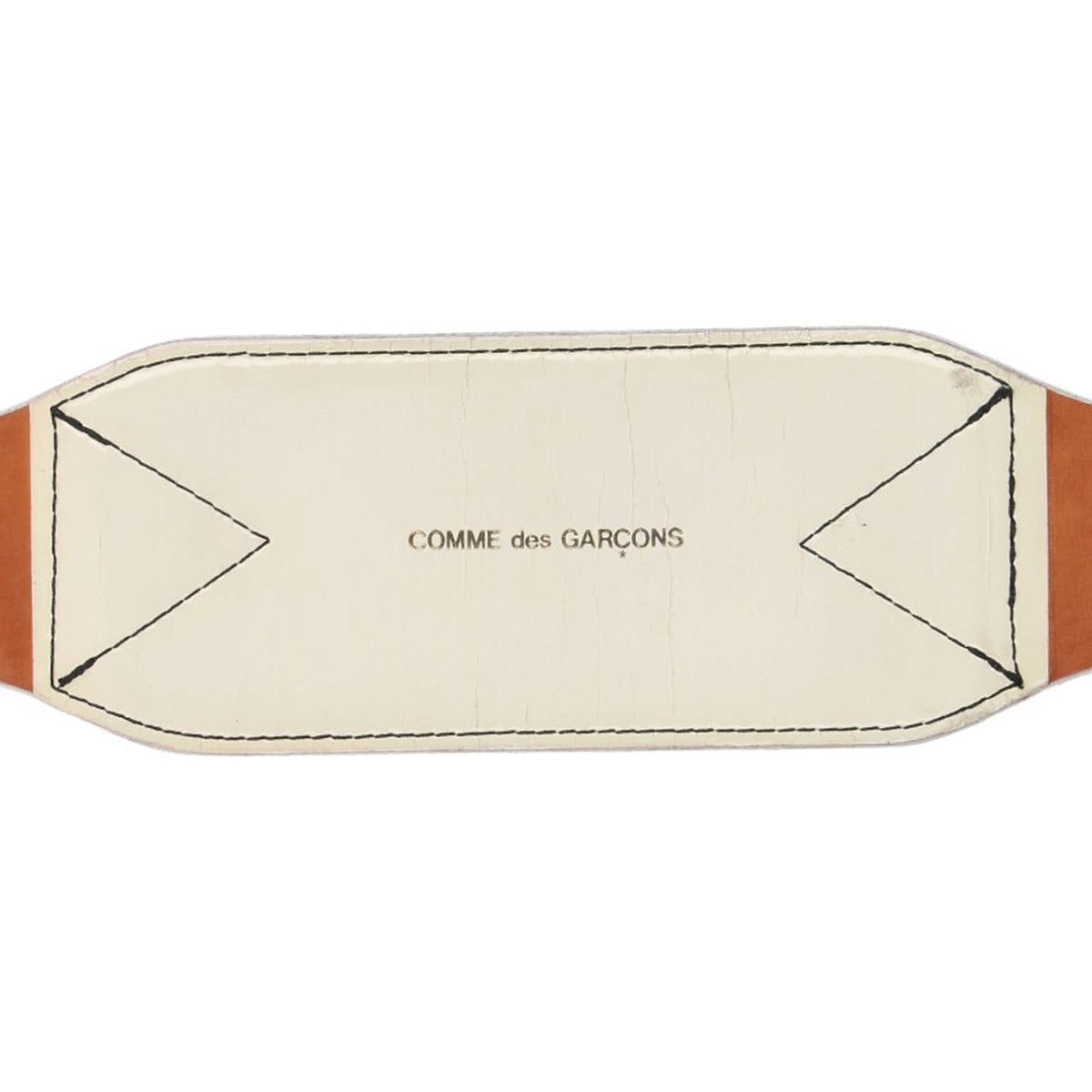 COMME des GARCONS Off-White Adjustable Wide Belt