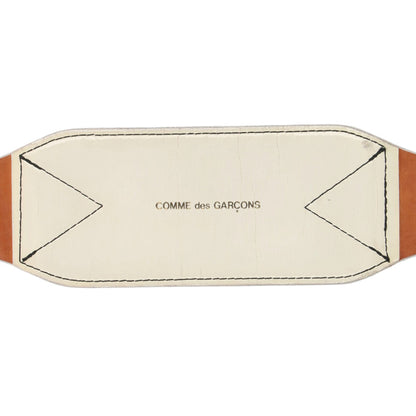 COMME des GARCONS Off-White Adjustable Wide Belt