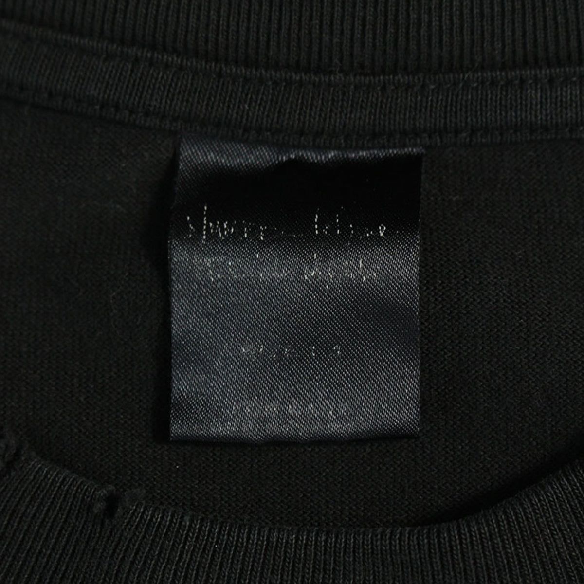 NUMBER (N)INE 2004 A/W Black White T-Shirt