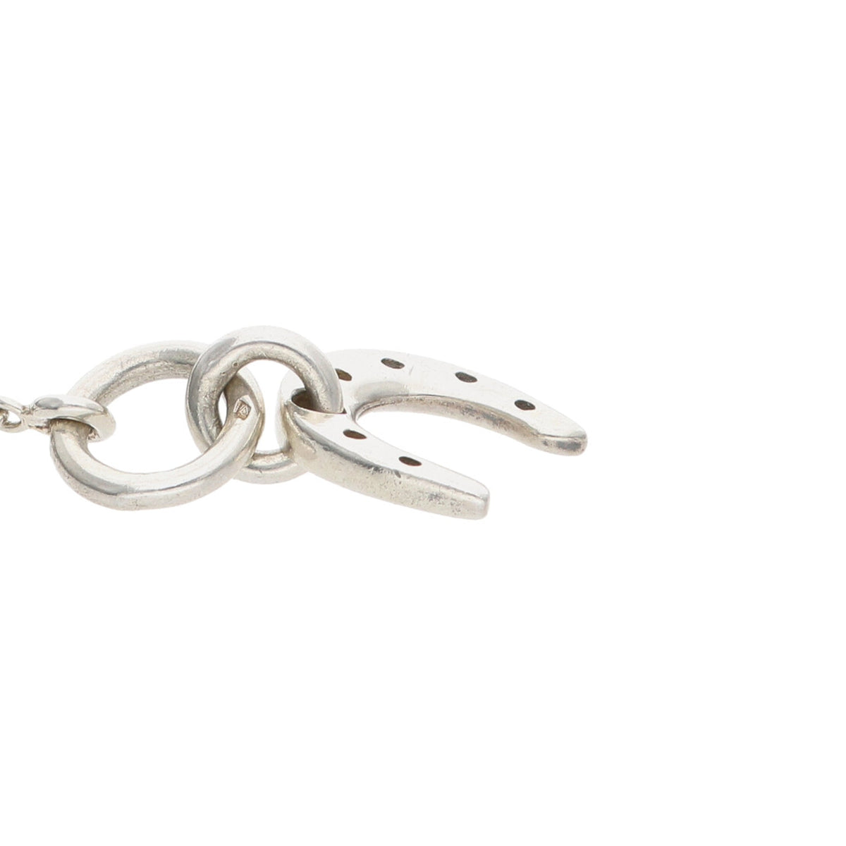 Hermes HERMÈS 2010s Silver Gold Necklace Size 38MM